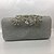 cheap Clutches &amp; Evening Bags-Women&#039;s Bags Nylon / Metal Evening Bag Crystals Gold / Black / Silver