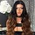 cheap Human Hair Wigs-Human Hair Glueless Lace Front Lace Front Wig Beyonce style Brazilian Hair Body Wave Ombre Wig 180% Density with Baby Hair Ombre Hair Natural Hairline African American Wig 100% Hand Tied Women&#039;s
