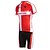 cheap Men&#039;s Clothing Sets-Malciklo Short Sleeve Cycling Jersey with Shorts Bike Shorts Jersey Clothing Suit Windproof Quick Dry Waterproof Zipper Sports Polyester Elastane Mountain Bike MTB Road Bike Cycling Clothing Apparel