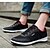 economico Sneakers da uomo-Per uomo scarpe da ginnastica Scarpe comfort All&#039;aperto Footing PU Nero Blu Grigio Primavera / Lacci / EU42