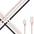 tanie Kable i ładowarki-Oświetlenie Adapter kabla USB Pleciony / Szybka opłata Kable Na iPhone 100 cm Na Nylon