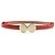 abordables Cinturones de mujer-Mujer Cinturón Tejido Blanco Negro Rosa Dorado Rojo Hebilla Color sólido / Legierung