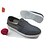 baratos Sapatilhas e Mocassins para Homem-Homens sapatos Tule Estações Cruzadas Verão Conforto Mocassins e Slip-Ons Caminhada para Casual Ao ar livre Cinzento Café