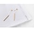 levne Módní náušnice-Dámské Visací náušnice minimalistický styl Módní Euramerican Náušnice Šperky Zlatá / Stříbrná Pro Denní Ležérní