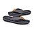 baratos Sandálias e Chinelos para Homem-Homens Couro Ecológico Verão Chinelos e flip-flops Caminhada Cinzento / Marron / Combinação