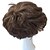 Χαμηλού Κόστους Συνθετικές Trendy Περούκες-Συνθετικές Περούκες Σγουρά Κούρεμα καρέ / Με αφέλειες Συνθετικά μαλλιά Μαλλιά μπαλαγιάζ Καφέ Περούκα Γυναικεία Κοντό Χωρίς κάλυμμα Μπεζ / Ναι