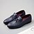 baratos Sapatos Oxford para Homem-Homens Oxfords Sapatos formais Sapatos de vestir Botas da Moda Casual Casamento Festas &amp; Noite Escritório e Carreira Caminhada Microfibra Preto Azul Cinzento Outono Primavera / Combinação / EU40