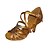 cheap Latin Shoes-Women&#039;s Latin Shoes Satin Buckle Sandal / Heel Rhinestone / Buckle Stiletto Heel Customizable Dance Shoes Dark Brown / Black / Dark Red / Indoor / Leather / EU38
