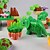 levne Stavební bloky-Stavební bloky Vzdělávací hračka Stavební sada hračky Dinosaurus kompatibilní Plastický Legoing Šetrný vůči životnímu prostředí Zvířata Chlapecké Dívčí Hračky Dárek / Dětské