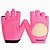 halpa Pyöräilykäsineet-BOODUN Winter Bike Gloves / Cycling Gloves Mountain Bike MTB Breathable Anti-Slip Sweat-wicking Protective Half Finger Sports Gloves Blushing Pink for Adults&#039; Fitness Gym Workout