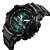 preiswerte Smartwatch-Smartwatch YYSKMEI1164 für Wasserdicht / Multifunktion Stoppuhr / Wecker / Chronograph / Kalender / Drei-Zeit-Zonen