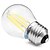 voordelige LED-gloeilampen-BRELONG® 10 stuks 4 W LED-gloeilampen 300 lm E27 G45 4 LED-kralen COB Dimbaar Warm wit Wit 200-240 V