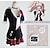 preiswerte Videospiel-Kostüme-Inspiriert von Dangan Ronpa Junko Enoshima / Schulmädchen Video Spiel Cosplay Kostüme Cosplay-Anzüge / Schuluniformen Lolita Mantel Bluse Rock Kostüme / Krawatte / Krawatte
