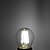 voordelige LED-gloeilampen-BRELONG® 10 stuks 4 W LED-gloeilampen 300 lm E27 G45 4 LED-kralen COB Dimbaar Warm wit Wit 200-240 V