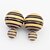 preiswerte Ohrringe-Damen Ohrstecker Tropfen-Ohrringe Kreolen Schmuck Basis Kreisförmiges Einzigartiges Design Logo Stil Freundschaft Hip-Hop USA Rock