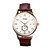 cheap Dress Classic Watches-SINOBI Men&#039;s Wrist Watch Quartz Leather Brown 30 m Water Resistant / Waterproof Calendar / date / day Sport Watch Analog Luxury Classic Aristo - Brown