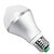 billige LED-smartpærer-1pc 5 W Smart LED-lampe 480 lm B22 E26 / E27 A60(A19) 10 LED perler SMD 5730 Infrarød sensor Lysstyring Varm hvit Kjølig hvit 85-265 V / 1 stk. / RoHs