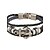 cheap Bracelets-Men&#039;s Leather Bracelet woven Natural Fashion Punk Leather Bracelet Jewelry White / Black / Brown For Special Occasion Gift Sports