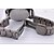 preiswerte Uhren-Paar Uhr Modeuhr Armbanduhr Einzigartige kreative Uhr Quartz Edelstahl Silber Analog Freizeit Retro Schwarz / Silber Silbrig / White