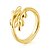 preiswerte Ringe-Damen Bandring - Aleación Modisch Verstellbar Gold / Silber Für Hochzeit / Party / Alltag