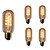 levne Klasické žárovky-5pcs 40 W E26 / E27 T45 Teplá bílá 2300 k Retro / Stmívatelné / Ozdobné Incandescent Vintage Edison žárovka 110-130 V