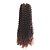 baratos Cabelo de crochê-Tranças de cabelo em crochê Marley Bob Trança Box Braids Cabelo Sintético Cabelo para Trançar 1pc / pacote / Existem 2 peças em um pacote. Normalmente 5-7 pack são suficientes para uma cabeça cheia.