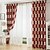 cheap Blackout Curtains-Rod Pocket Grommet Top Double Pleat Pencil Pleat Curtain Other, Print Check Living Room Material Blackout Curtains Drapes Home Decoration