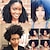 abordables Extensions à Clips-A Clipser Extensions de cheveux Naturel humains Kinky Curly Cheveux Naturel humain Extensions Naturelles Femme Noir Naturel