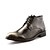 baratos Botas para Homem-Homens sapatos Courino Primavera / Outono Inverno Clássico sapatos Bullock Curta / Ankle Botas da Moda Legal Conforto Botas Caminhada
