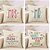 cheap Throw Pillows-4 pcs Cotton / Linen Pillow Cover / Pillow Case, Quotes &amp; Sayings / Fashion / Letter Retro / Traditional / Classic / Euro