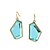 preiswerte Ohrringe-Damen Ohrring Ohrringe Freunde damas Einzigartiges Design nette Art Schmuck Blau Für Hochzeit Party Jahrestag
