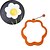 abordables Utensilios para huevos-Flor en forma de silicona huevo revuelto molde anillo desayuno tortilla molde
