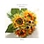 preiswerte Künstliche Blume-Künstliche Blumen 1 Ast Europäischer Stil Sonnenblumen Tisch-Blumen