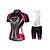 cheap Men&#039;s Clothing Sets-Malciklo Women&#039;s Cycling Jersey with Shorts Plus Size Bike Jersey Tights Clothing Suit Sports Bamboo-carbon Fiber Coolmax® Mesh Patchwork Mountain Bike MTB Road Bike Cycling Clothing Apparel