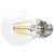 billiga LED-koltrådslampor-BRELONG® 2pcs 4W 300lm E27 LED-glödlampor A60(A19) 4 LED-pärlor COB Varmvit Vit 200-240V