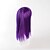 levne Kostýmová paruka-syntetická paruka rovná rovná paruka středně dlouhá fialová syntetické vlasy dámská fialová