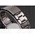 levne Hodinky-Pro páry Módní hodinky Náramkové hodinky Unikátní Creative hodinky Křemenný Nerez Stříbro Analogové Na běžné nošení Vintage - Černá / Stříbrná Stříbrný / bílá