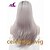 cheap Synthetic Lace Wigs-imstyle 24hot selling gray black root straight synthetic lace front wig on sale