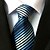 رخيصةأون اكسسوارات الرجال-ربطة عنق مخططة للرجال