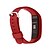 billiga Smarta aktivitetsarmband och -klämmor-Lenovo HW01 Smart Bracelet Smartwatch iOS / Android Water Resistant / Waterproof / Touch Screen / Heart Rate Monitor Silica Gel / PC (Polycarbonate) Black / Ruby / Pedometers / Bluetooth 4.2 / OLED