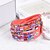 cheap Bracelets-Women&#039;s Wrap Bracelet Fashion Bracelet Jewelry Orange / Rainbow / Blue For Wedding Party Special Occasion Anniversary Birthday Party Evening