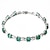 ieftine Brățări-Pentru femei Smarald sintetic Brățări cu Lanț &amp; Legături Tăietură Emerald femei Natură Modă Smarald Bijuterii brățară Verde Pentru Nuntă Petrecere Zi de Naștere Evenimente / Petrecere Mascarad