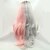 Χαμηλού Κόστους Συνθετικές Περούκες Δαντέλα-Συνθετικές μπροστινές περούκες δαντέλας Ίσιο Συνθετικά μαλλιά Φυσική γραμμή των μαλλιών Ροζ / Γκρι Περούκα Γυναικεία Μακρύ Φυσική περούκα