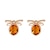 preiswerte Ohrringe-Damen Ohrstecker Krystall Ohrringe Personalisiert Modisch Euramerican Schmuck Orange / Hellblau Für Hochzeit Party Jahrestag