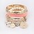 cheap Bracelets-Women&#039;s Charm Bracelet Bohemian Friendship Fashion Gothic Resin Alloy Circle Geometric Jewelry Christmas Gifts Wedding Anniversary