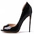 ieftine Tocuri de Damă-Women&#039;s Stiletto Heel Patent Leather Spring / Summer Black / Almond / Wedding / Party &amp; Evening