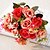 levne Umělé květiny-Umělé květiny 1pcs Větev minimalistický styl Růže Květina na stůl