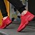 voordelige Herensneakers-Voor heren Sneakers Comfortabele schoenen Sportief Informeel Dagelijks ulko- Wandelen Rubber Ademend Draag het bewijs Wit Zwart Rood Herfst Lente