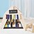 cheap Dog Beds &amp; Blankets-Cat Dog Mattress Pad Bed Bed Blankets Teepee Tipi Mats &amp; Pads Wood Fabric Tent Stripes Stripe