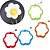 billiga Äggverktyg-Blomformad silikonprovning ägg mögel ring frukost omelett mögel